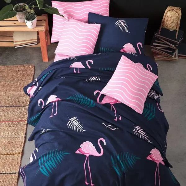 Bed Cover Flamingo