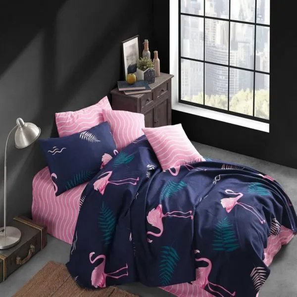 Bed Cover Flamingo