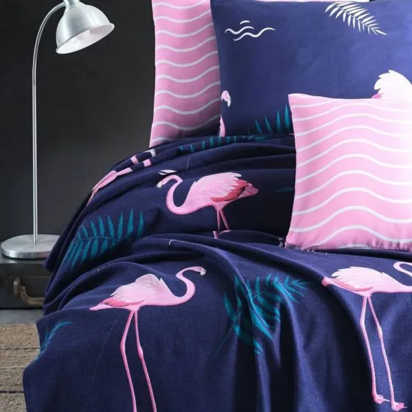 Bed Cover Flamingo